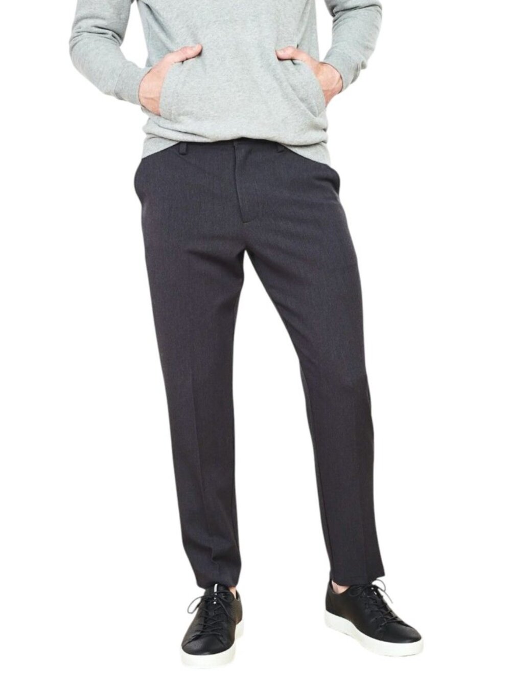 Quince Mens Ultra-Stretch 24/7 Smart Chinos Dark Charcoal 30x30 Performance